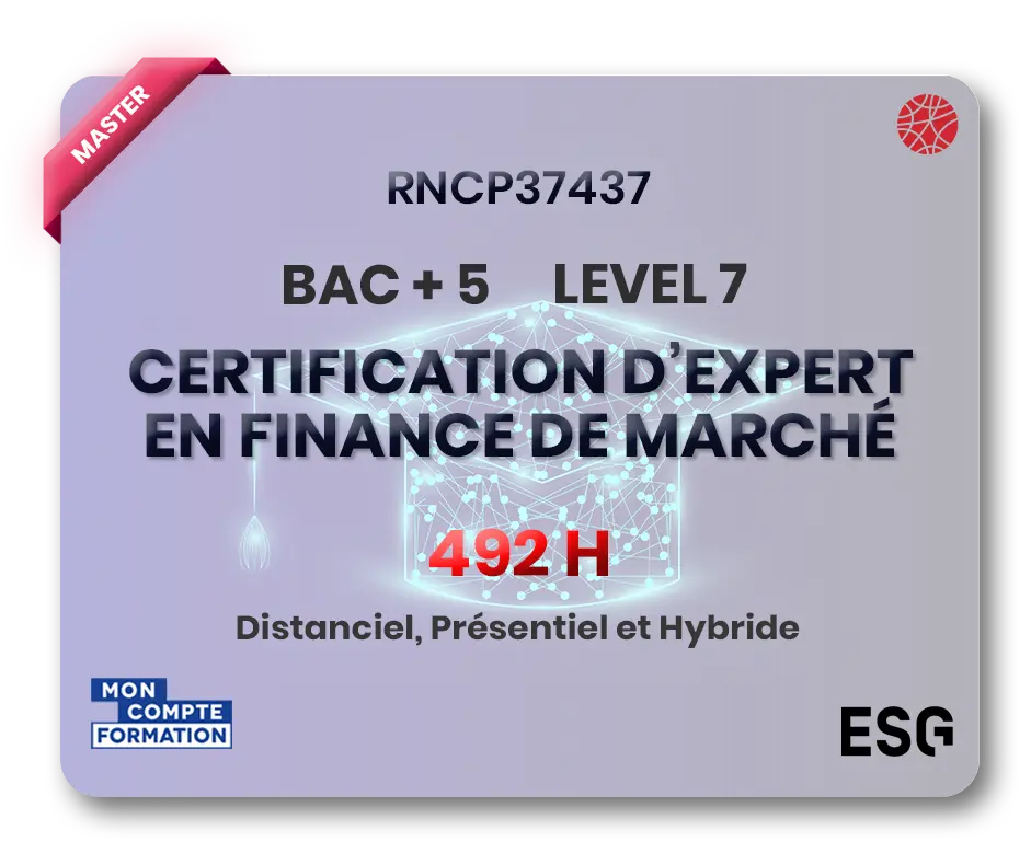 Certification d'Expert en Finance de Marché